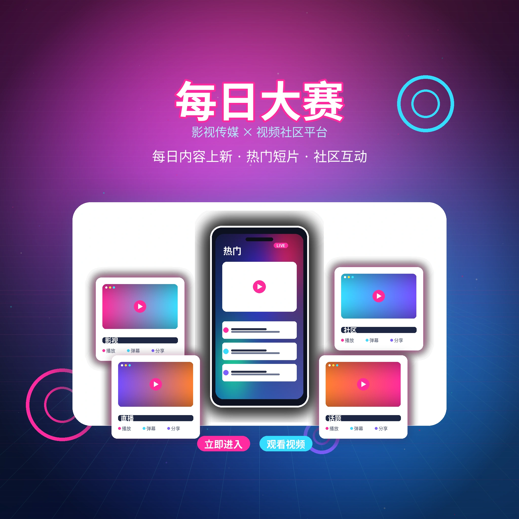 每日大赛品牌与创作者社区介绍